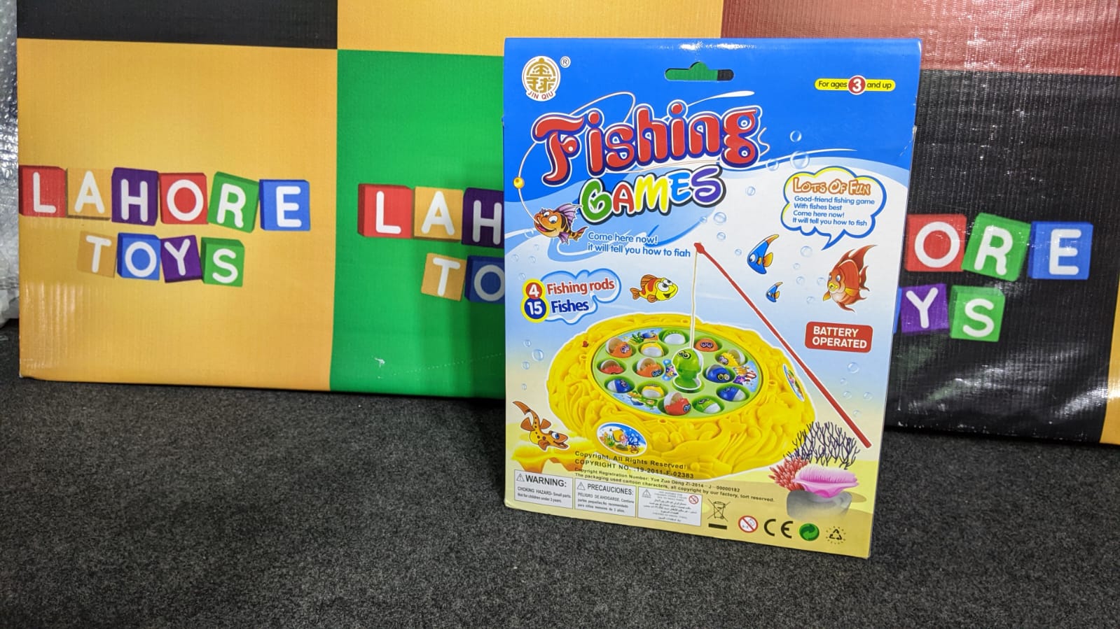Fishing games toy