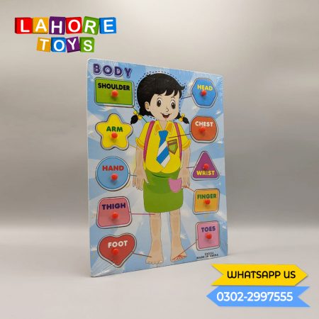 Wooden Human Body Puzzle for Kids