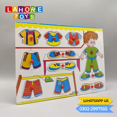 Children Change Clothes  Puzzle For Kids (Boys)