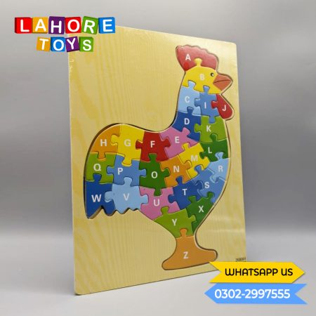 Hen Learning Puzzle Alphabets For Kids