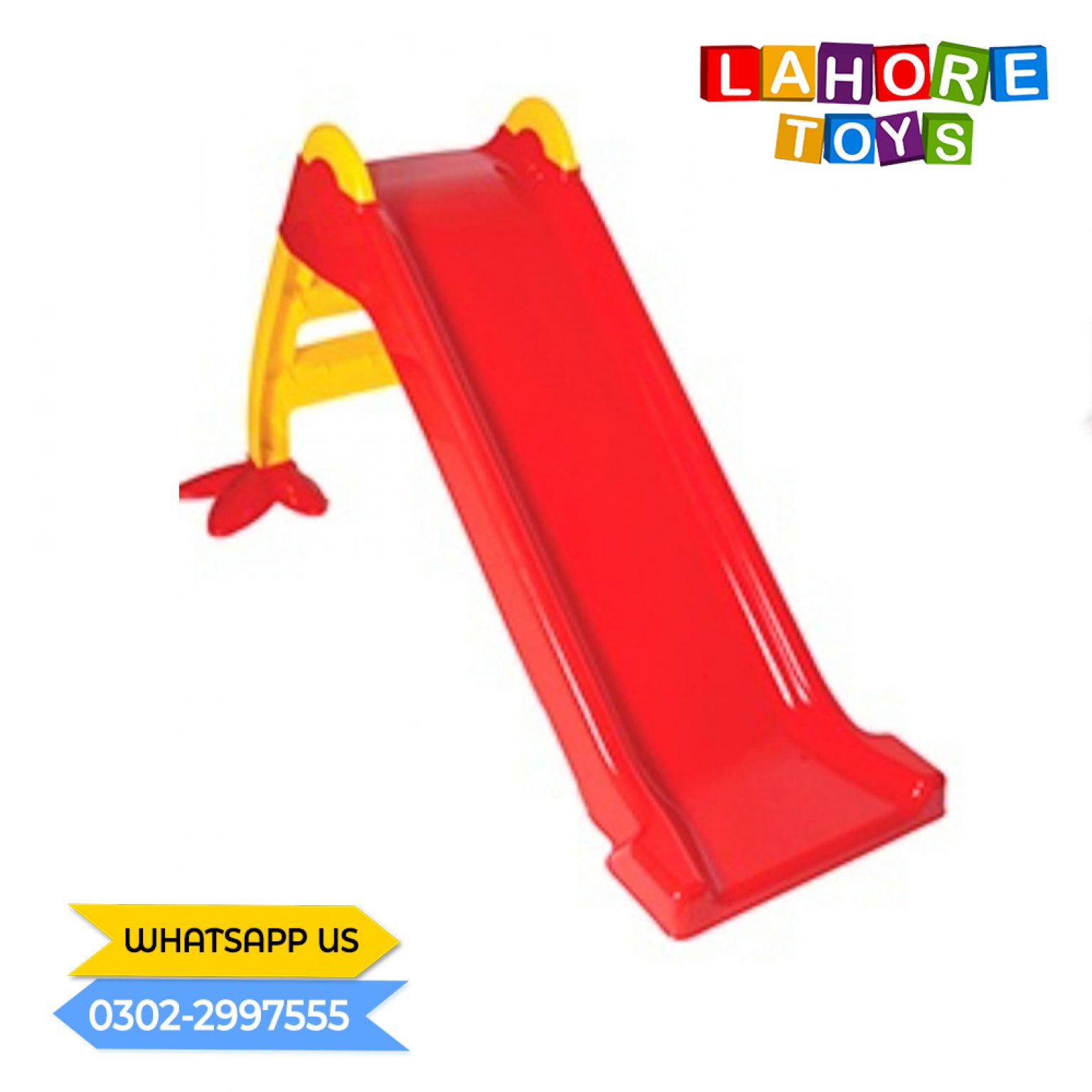 Kids Smooth slide 2 step heavy Plastic for baby fun Large Slide Buy Toys in Lahore