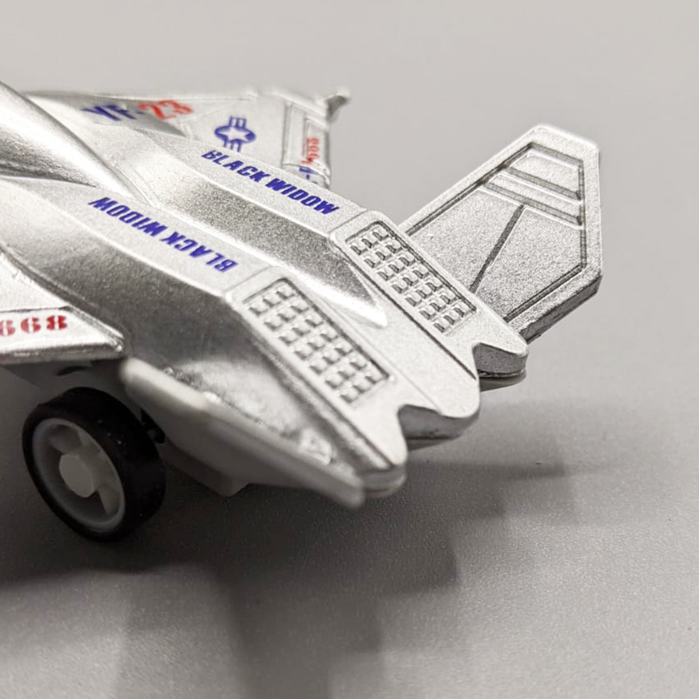 Die cast fighter jet model