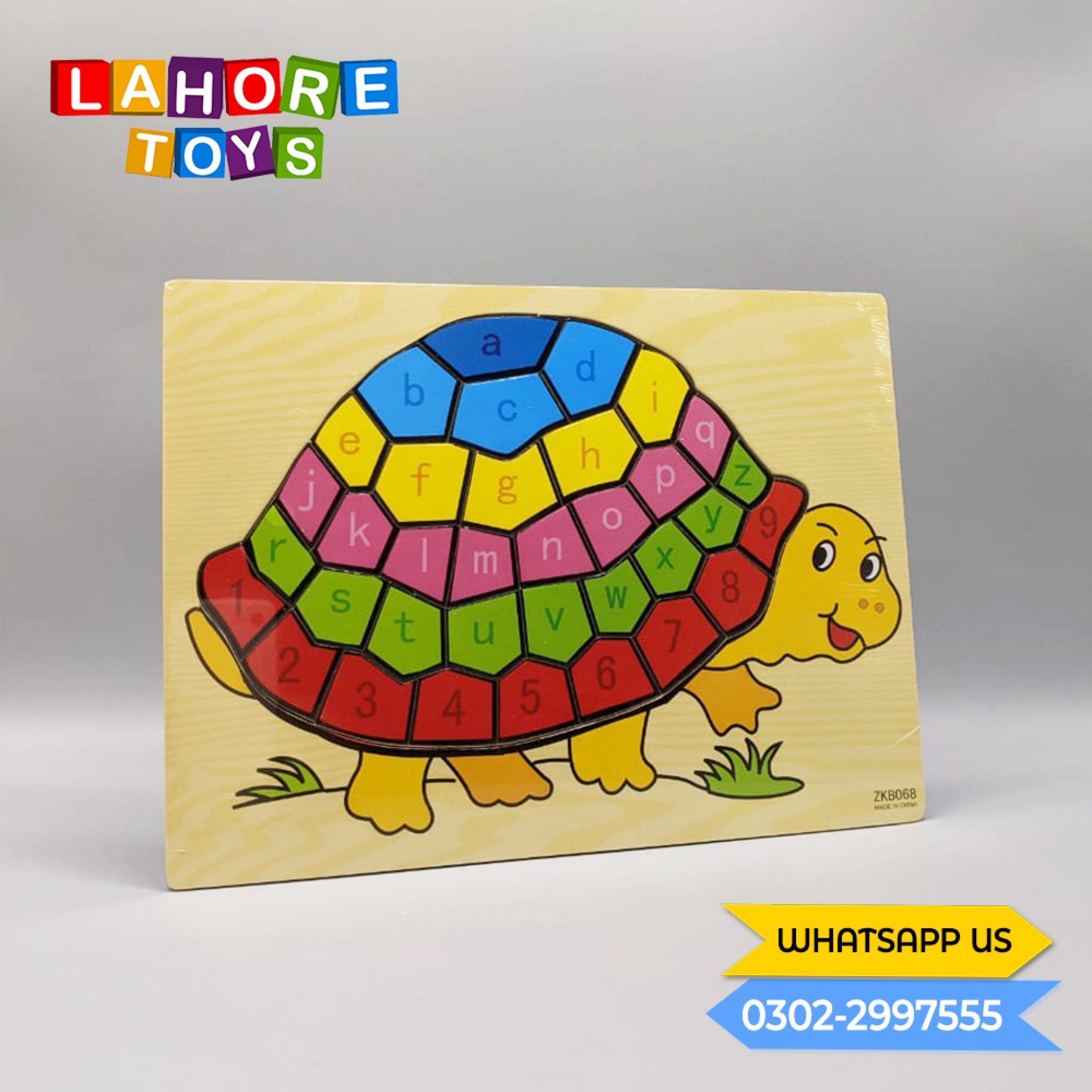 Turtle Counting and Alphabets Toy With Puzzle Board Buy Toys in Lahore