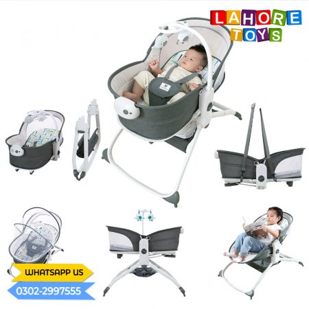 MASTELA – 6 IN 1 MULTIFUNCTIONAL BASSINET –