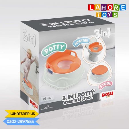 Commode 3 in1 Baby Potty Trainer Seat Step Stool