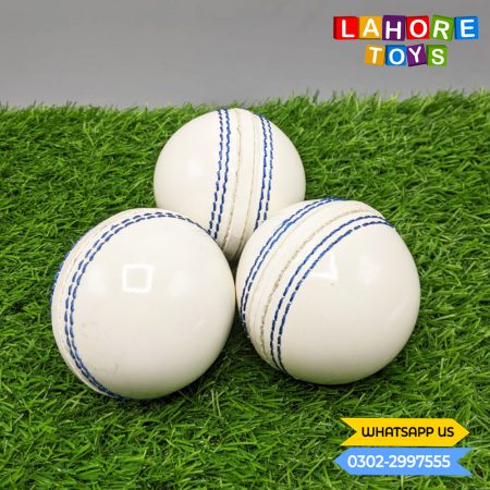 WHITE CRICKET BALL