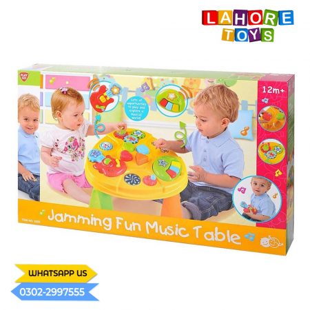 Play go Jamming Fun Music Table B/O, Multi-Colour,