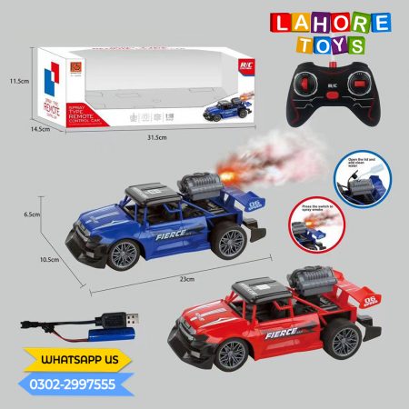 RC Racing Car Electric Truck With Light Smoke Spray