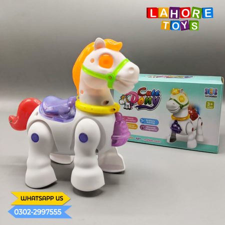 Cute Pony Horse With Light & Music