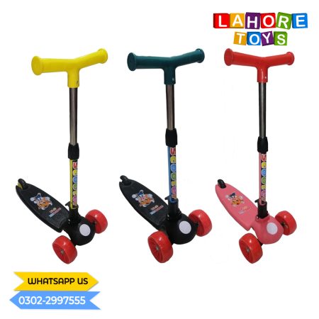 Baby Mini Folding Scuttle Bug Scooter Scooter with Three Wheels Tricycle
