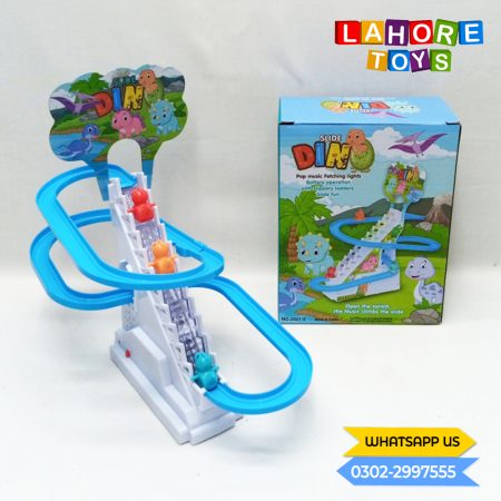 Children Fun Toy Small Duck Penguin Electronic Climbing Stairs Track Toy