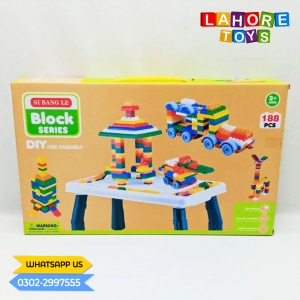Lego 188 Piece Desk Block Set