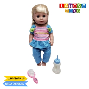 Realistic Baby Boy Doll with Sound & Feeder LT