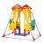 Playground In/Outdoor Toddler Double Swing Set